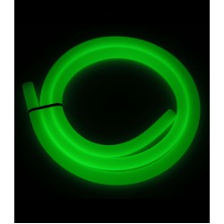 ShishaBulls Karanlıkta Parlayan Neon Soft Touch Hortum - Yeşil