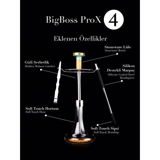 Mr.Eds Bigboss Pro X 4  [HEDİYELİ TAM SET]