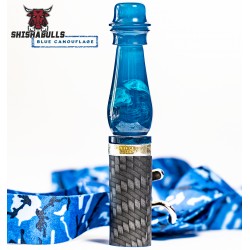 ShishaBulls - Kehribar Askılı Sipsi XL - Blue Camouflage ShishaBulls - Kehribar Askılı Sipsi XL - Blue Camouflage